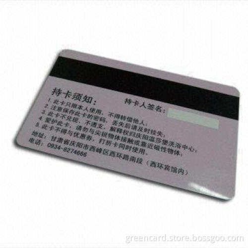Magnetic Card with 0.76mm Thickness, Suitable for Member and VIP Card